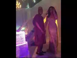 Video: Billionaire Wedding! Ex Ondo Governor, Mimiko’s Daughter And Her Husband Show Of Their Dance Skill